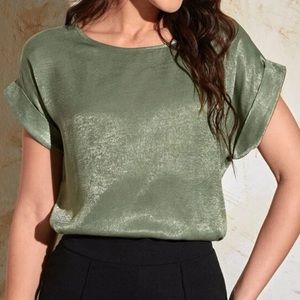 Sage blouse